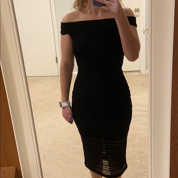 Bec & Bridge Deception Dress Black Size 2 - Picture 1 of 4